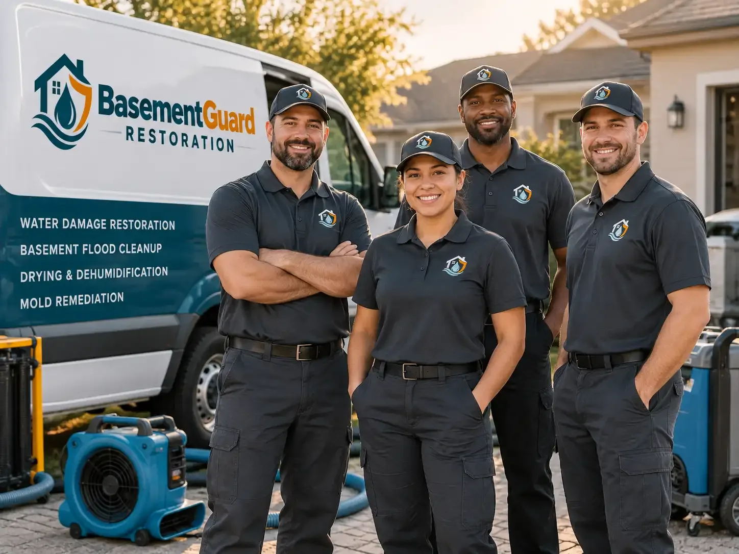 Basement Water Damage Restoration company in Hooppole, IL